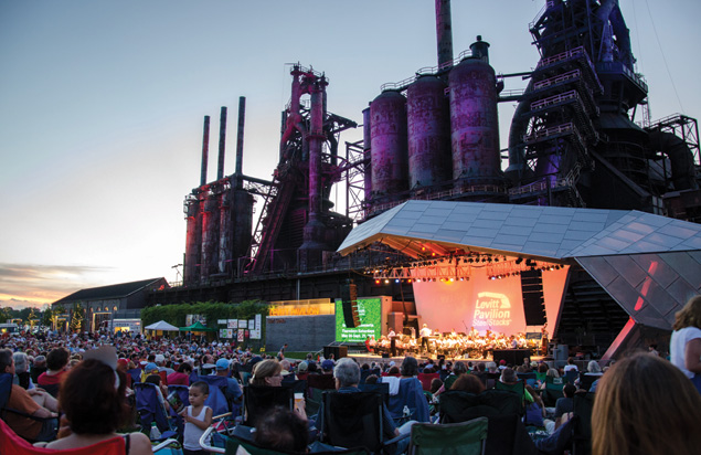 Steel Stacks Stage Seating Chart