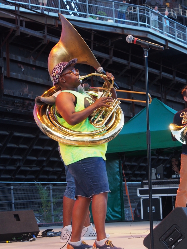 PitchBlak Brass Band: Saturday, August 1, 2015